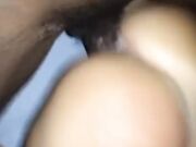 Close up penetration BBC going deep in her vagina